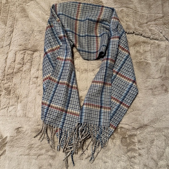 CHRISTIAN DIOR Monsieur Cashmaire Fringed Scarf - Picture 4 of 4